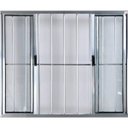 Ver imagem 2 de Vitro de Alumínio 4 Folhas 1,20 x 1,80 com Grade Cor Brilhante Linha All Modular