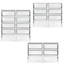 Ver imagem 2 de Vitro Basculante de Alumínio 2°seções Vidro Mini Boreal 0,80 X 1,50 Cor Branco Linha Econ