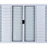 Janela de Alumínio Veneziana 6 Folhas Com Grade Anchieta Esquadrias 120 x 150cm - 3