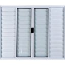 Ver imagem 3 de Janela de Alumínio Veneziana 6 Folhas Com Grade Anchieta Esquadrias 120 x 120cm