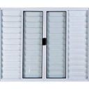 Ver imagem 3 de Janela Veneziana de Alumínio 6 Folhas 1,00 x 2,00 sem Grade Cor Branco Linha All Modular