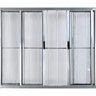 Vitro de Aluminio 4 Folhas Com Grade Anchieta Esquadrias 100 x 120cm - 3
