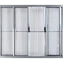 Ver imagem 3 de Vitro de Aluminio 4 Folhas Com Grade Anchieta Esquadrias 100 x 120cm