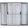 Vitro de Aluminio 4 Folhas Com Grade Anchieta Esquadrias 100 x 100cm - 2