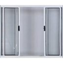 Ver imagem 3 de Vitro de Alumínio 4 Folhas 1,20 x 2,00 sem Grade Cor Branco Linha All Modular