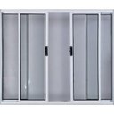 Ver imagem 2 de Vitro de Alumínio 4 Folhas 1,20 x 1,80 sem Grade Cor Branco Linha All Modular