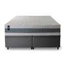 Ver imagem 5 de Conjunto Box Baú Super King Oxford Cinza 193x203x74 Espuma D33