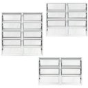 Ver imagem 2 de Vitro Basculante de Alumínio 2°seções Vidro Mini Boreal 0,80 X 1,20 Cor Brilhante Linha Econ