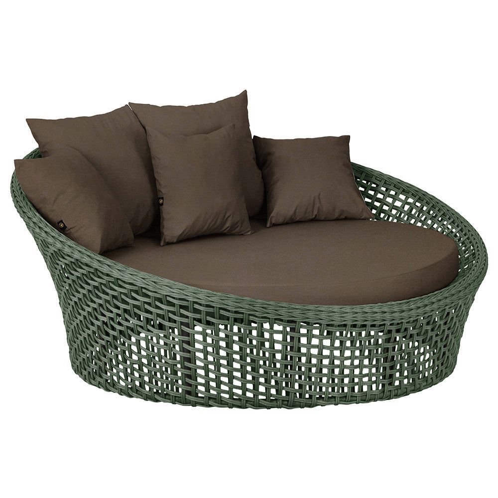 Chaise Hungria Alumínio Pintura Preta Corda Náutica E9 Trama Original - 1