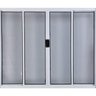 Vitro de Aluminio 4 Folhas Sem Grade Anchieta Esquadrias 100 x 150cm - 1