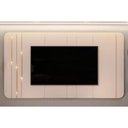 Ver imagem 1 de Home P/ Tv até 75 Pol Celine C/ Led 241cm Off White - Dj Móveis