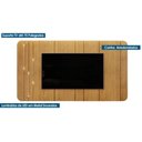 Ver imagem 3 de Home P/ Tv até 75 Pol Celine C/ Led 241cm Off White - Dj Móveis