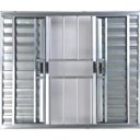 Ver imagem 3 de Janela Veneziana de Alumínio 6 Folhas 1,20 x 2,00 com Grade Cor Brilhante Linha All Modular