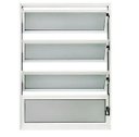Ver imagem 2 de Vitro Basculante de Alumínio 0,80 x 0,80 Linha All Soft Cor Branco