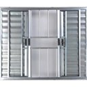 Ver imagem 3 de Janela Veneziana de Alumínio 6 Folhas 1,20 x 1,80 com Grade Cor Brilhante Linha All Modular