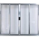 Ver imagem 1 de Vitro de Alumínio 4 Folhas 1,20 x 2,00 sem Grade Cor Brilhante Linha All Modular