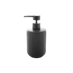 Dispenser para Sabonete Líquido em Cerâmica Granilite Clean 430ml Lyor Preto - 4