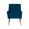 Poltrona Ariane Luxo Suede Cores - DS Estofados Azul Marinho - 4