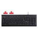 Ver imagem 1 de Kit Teclado e Mouse com fio GT Black | Goldentec
