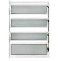 Ver imagem 2 de Vitro Basculante de Alumínio 0,60 x 0,60 Linha All Soft Cor Branco