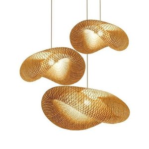 Pendente Borneu 60cm Gmh - Amarelo Claro Amarelo Claro