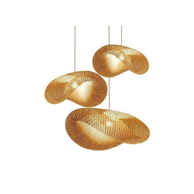 Pendente Borneu 60cm Gmh - Amarelo Claro Amarelo Claro