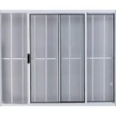 Ver imagem 2 de Vitro de Alumínio 2 Folhas 1,20 x 1,20 com Grade Cor Branco Linha All Modular