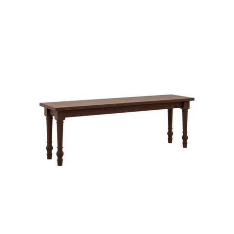 Banco para Sala de Jantar Hall de Entrada Quarto 100% Madeira Maciça Rubi