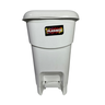 Coletor Cesto Lixeira de Pedal 20 Lt Plasnew Branco - 2