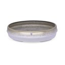 Ver imagem 1 de Vaso Bacia Decorativo Osaka Branco Gold Vietnamita 11,5x44x36 cm - D’Rossi