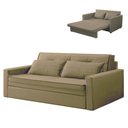 Ver imagem 4 de Sofá Cama Casal 2 Lugares Quarto Sala Kitnet Sleep Bege - Larbelle
