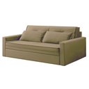Ver imagem 6 de Sofá Cama Casal 2 Lugares Quarto Sala Kitnet Sleep Bege - Larbelle