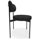 Ver imagem 6 de Kit 06 Cadeiras Estofadas para Sala de Jantar Louvre L02 Linho Chumbo - Lyam Decor