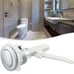Kit Reparo Completo Caixa Acoplada Botao Acionamento Superio Descarga Vaso Sanitario Banheiro Drenag - 5