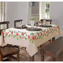 Toalha de Mesa Renova Layla 1,40x2,10m Estampado - DOHLER - 1