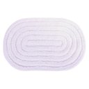 Ver imagem 3 de Kit de Tapetes Bossa Nova 3 Peças Fibra de Algodão - Lilás/Branco/Rosê