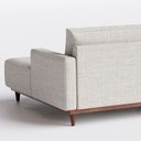 Ver imagem 7 de Sofá 5 Lugares Pampa Horse Collection com Chaise Dir. Linho Bege 297cm