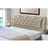 Cabeceira Cama Box King Size Estofada Madeira Sofia:bege - 1