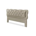 Ver imagem 2 de Cabeceira Cama Box King Size Estofada Madeira Sofia:bege