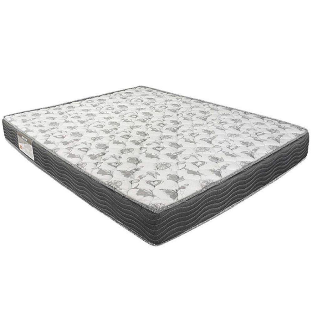 Cama Box Baú Branco e Colchão Iso100 Espuma D33 Casal Ortobom - 2
