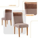 Ver imagem 2 de Conjunto com 2 Cadeiras Mdf Andes para Sala de Jantar Moderna Mobília