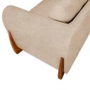 Ver imagem 6 de Poltrona Decorativa Nuvina Boucle Bege - Loja Sheep