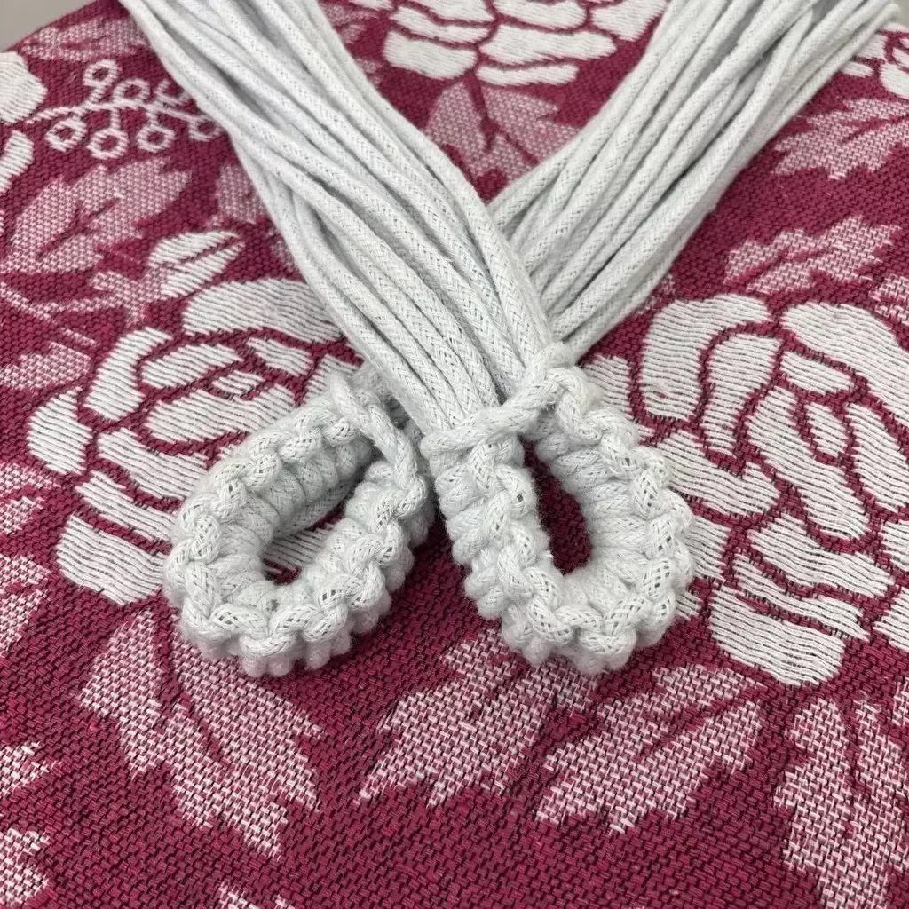 Ver imagem 5 de Rede de Descanso Resistente Reforçada Estampada Indiana Rosa Pink com Branco