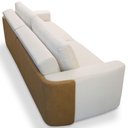 Ver imagem 6 de Sofá Cama Retrátil 4 Lugares para Sala 260cm Tâmisa F04 Linho Cru Couríssimo Whisky - Lyam Decor