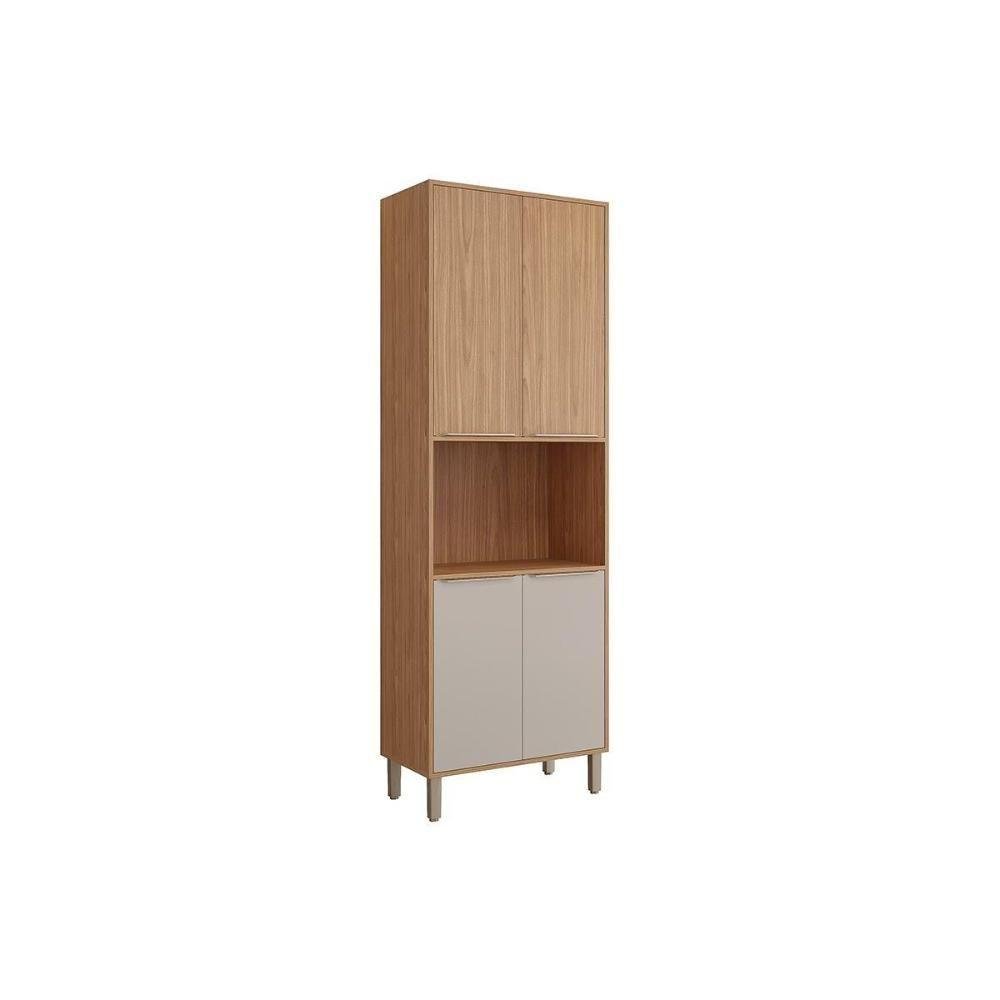 Módulo Cozinha Mgm Divina 1 Forno C-4 Portas 70 Cm Freijo-off White-mgm - 1