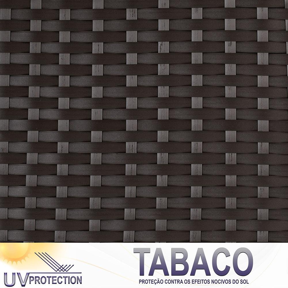 Combo 8 Cadeiras Toquio 1 Mesa Baixa Colombia Para Área, Varanda Em Aluminio E Fibra Sintetica - 7