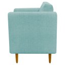 Ver imagem 6 de Kit 2 Poltronas Decorativa Luxo para Sala Recepção Consultório Escritório Aviv Linho Premium