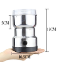 Ver mais imagens de Moedor De Cafe Grãos Eletrico Triturador 150w Aço 110v