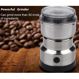 Moedor De Cafe Grãos Eletrico Triturador 150w Aço 110v - 4