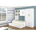 Ver imagem 1 de Jogo de Quarto Infantil e Juvenil Chiara Branco Brilho